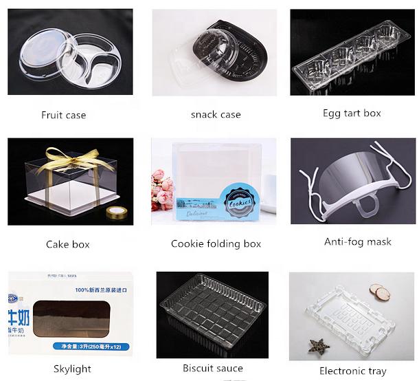 PET Clear Film End Use